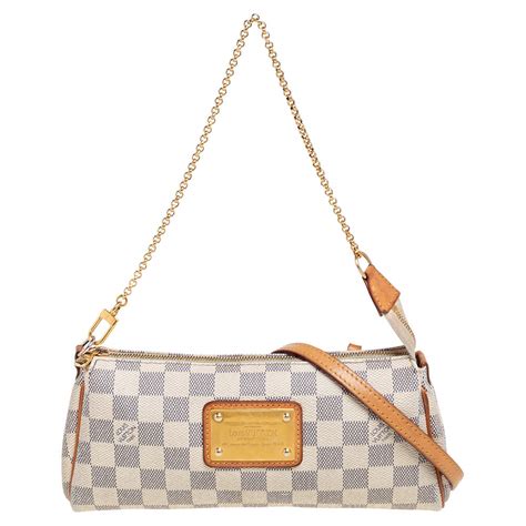 louis vuitton eva pochette damier azur|authentic Louis Vuitton damier azur.